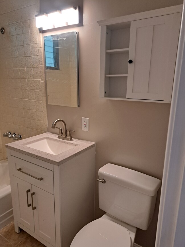 New vanity, cabinet and mirror - 3634 E Ransom St