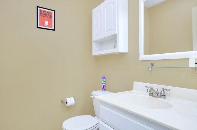 Downstairs half bath - 9514 Easter Way