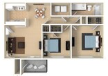 2 Bedroom 1 Bath PR