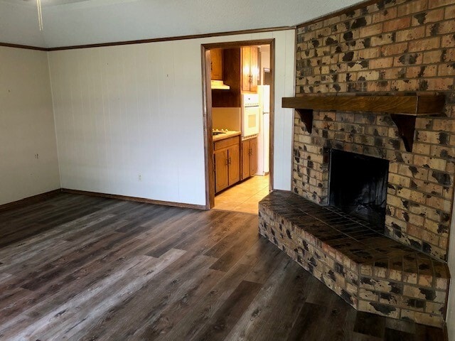Front Den with Fireplace - 2701 Hurstview Dr