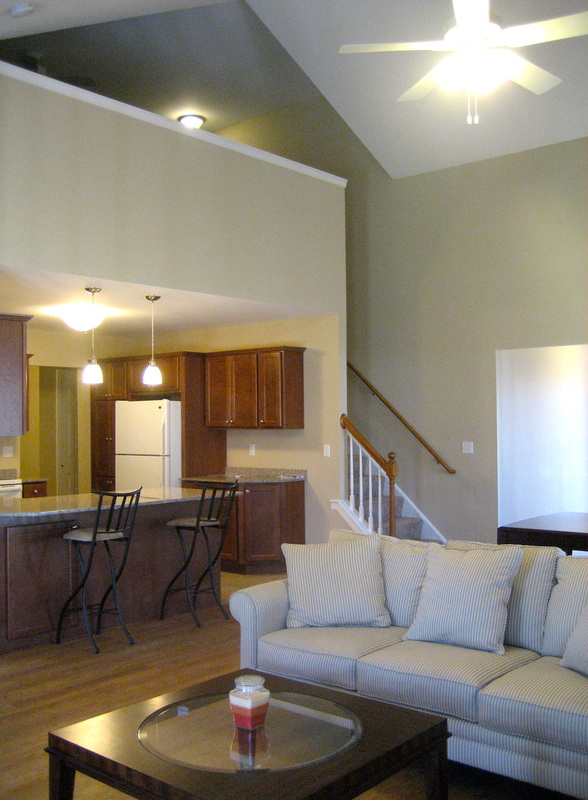 Solid Maple Cabinets and granite - Greenwood Townhomes