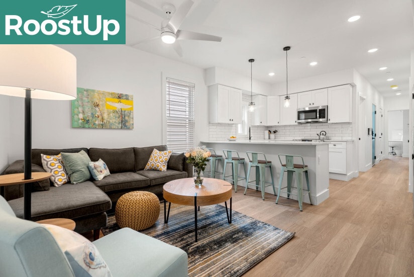 Primary Photo - Furnished private bedroom with private ensuite bath