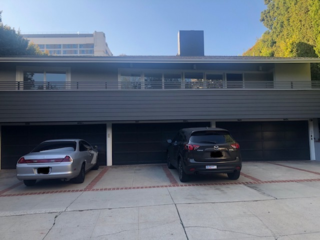 Driveway and front of building - 939 Hilgard Ave