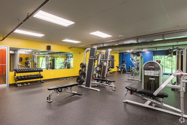 Gym side view - Prime at Wright Apartments & Townhomes