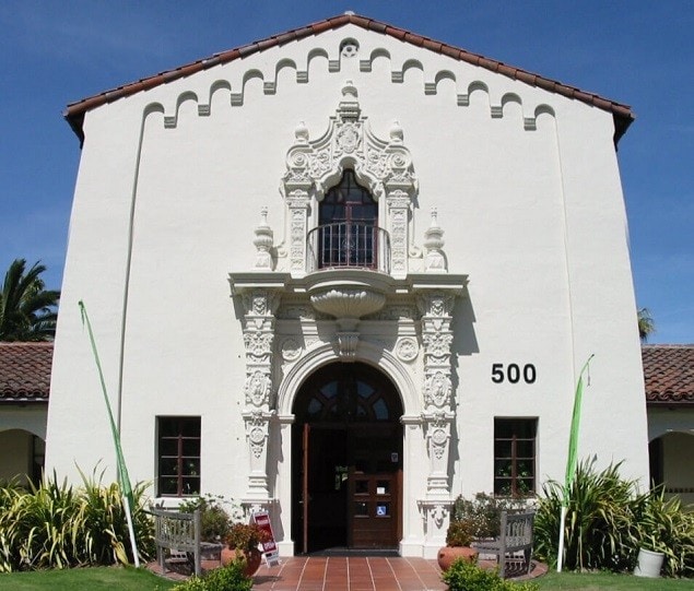 The former Hamilton Field AFB headquarters is now the Marin Museum of Contemporary Art