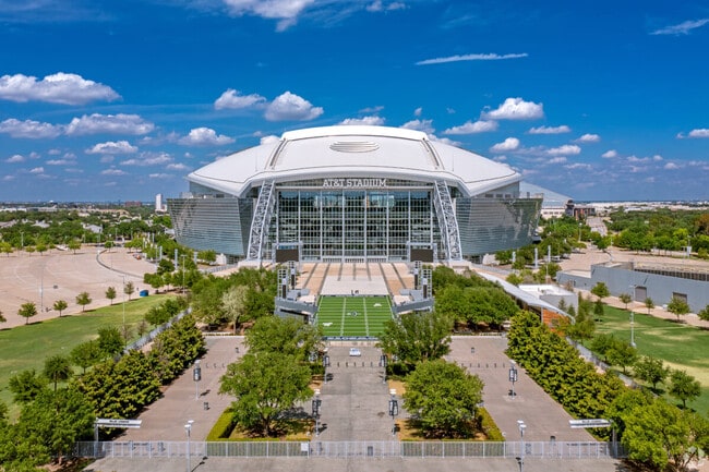 AT&T Football Stadium is home to the Dallas Cowboys.