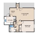 1 Bedroom 1 Bath