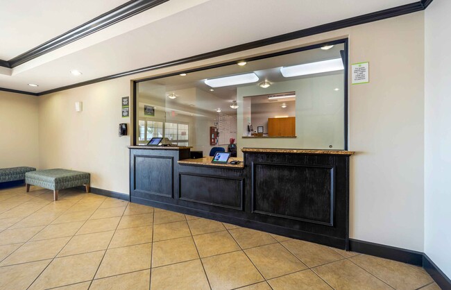 Lobby and Guest Check-in - Furnished Studio - McAlester