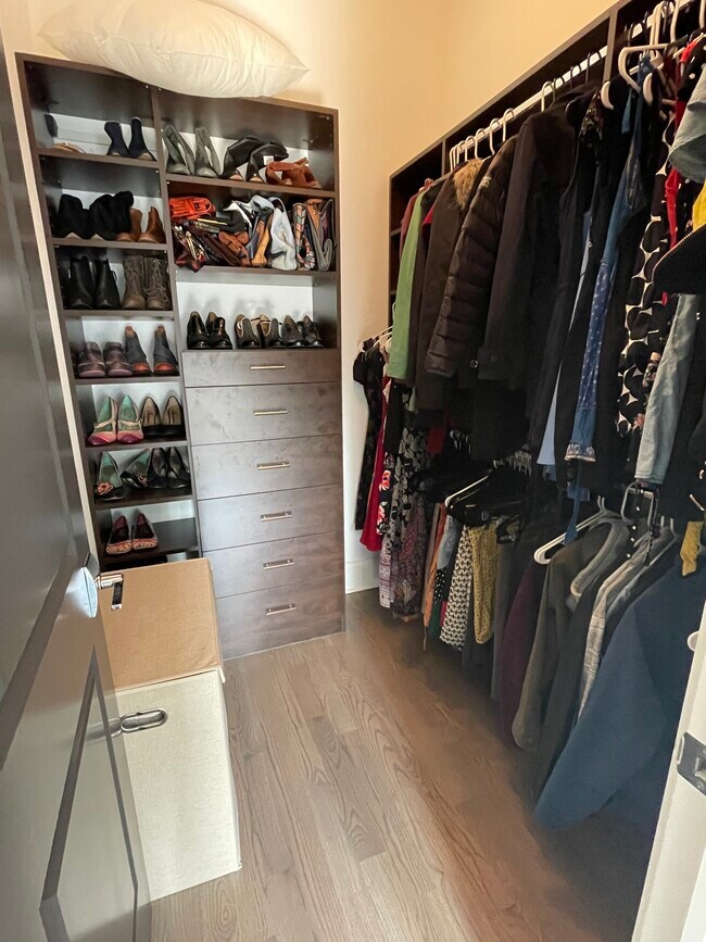 Walk in closet off master - 2455 N Racine Ave