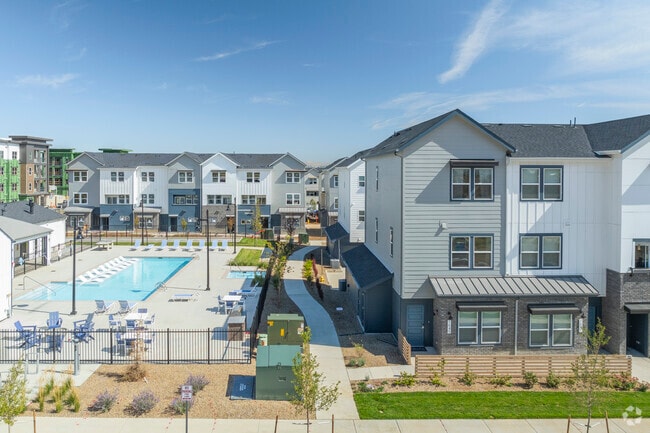 Aerial - Finley at Baseline Townhomes