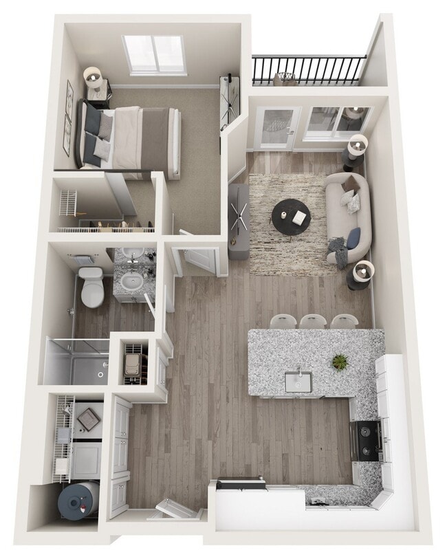 Floorplan - Caelian South Grove Apartments