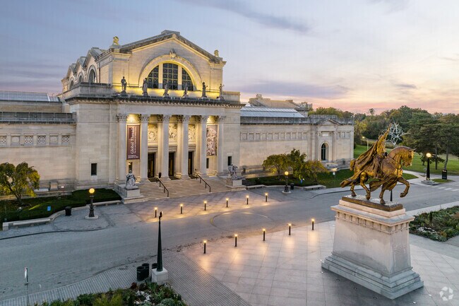 St. Louis Art Museum is a beautiful part of Forest Park Southeast, MO.