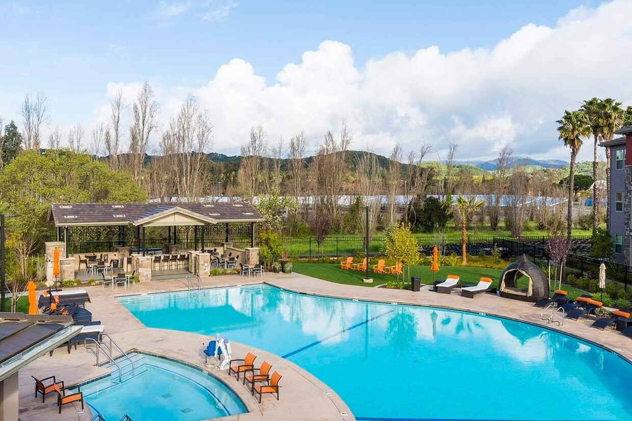 Community Pool | Apartments in Fairfield, CA | Verdant at Green Valley Apartments - Verdant at Green Valley