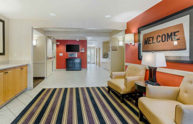 Lobby and Guest Check-in - Furnished Studio - Pleasanton