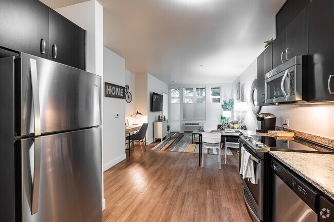 1 dormitorio, 1 baño - 669 pies cuadrados - Cocina - The Cameron