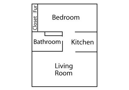 1HAB/1BA - Casa del Sol Apartments