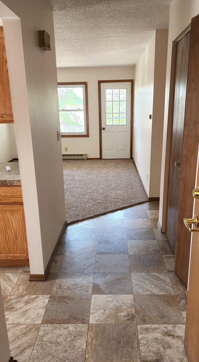 Kitchen and Living Room - New London Housing