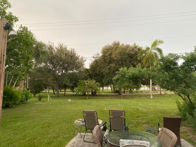 Backyard - 218 S Lakeside Dr