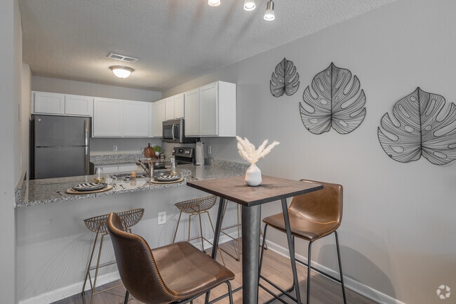 3BR, 2BA - 1,229SF - Dining Room - Atlantic Palms