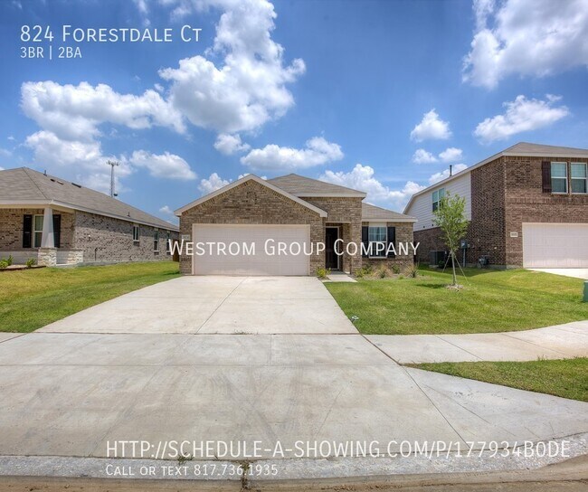 824 Forestdale Ct (NWISD) House for Rent in Haslet, TX
