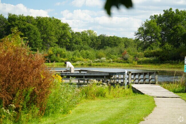 Residents of Griffith love fishing at Oak Ridge Prairie in Griffith.