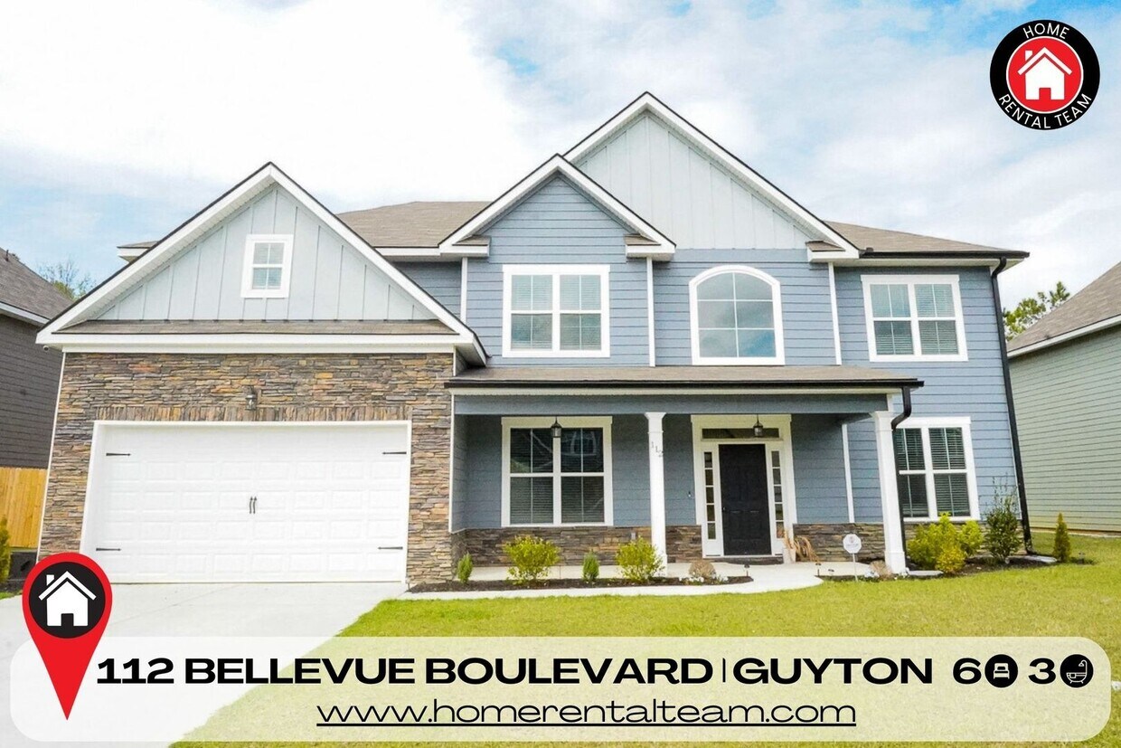 112 Bellevue Blvd, Guyton, GA 31312 House Rental in Guyton, GA
