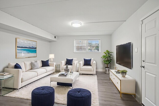 Sala de estar - Stone Hill Apartments