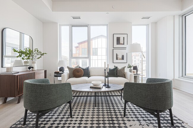 2 chambres, 2 salles de bain : salon - Daniels MPV2