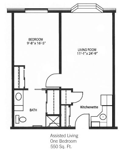 1BR/1BA - Immanuel Village