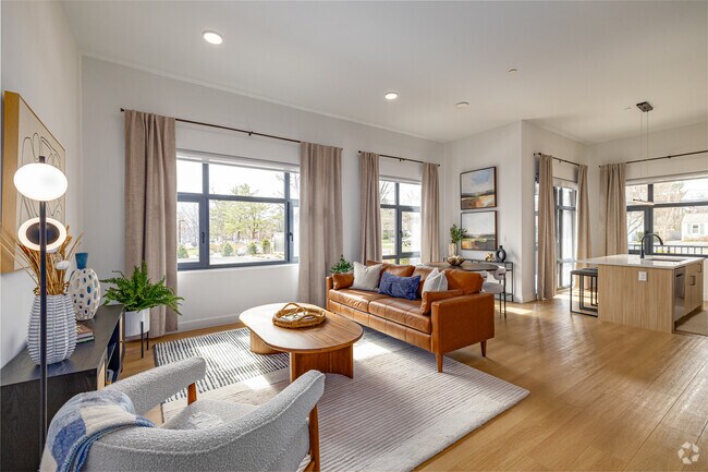 2BR, 2BA - 1,201SF - Living Room - The Alice