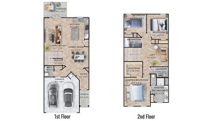 Dylan Townhome - Summerwell Mill Creek