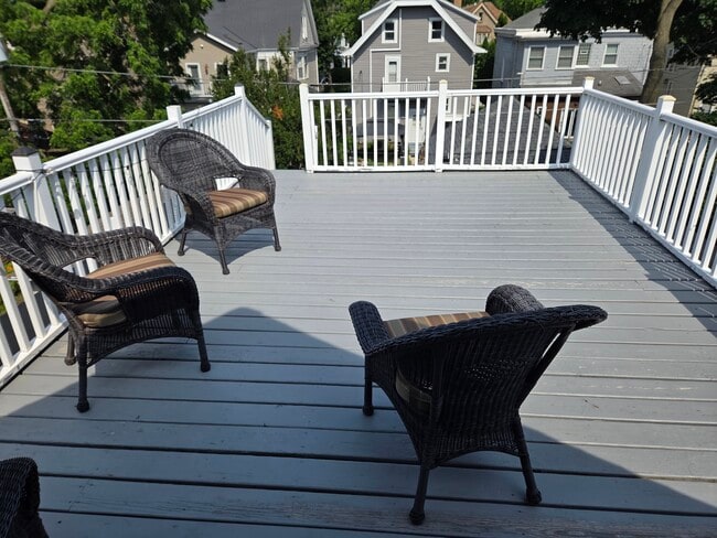 upper deck for your enjoyment - 3322 N Downer Ave