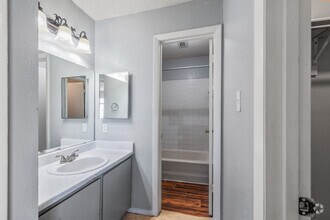 2BR, 2BA - 883SF - 1st Bathroom - The Summit Apartments