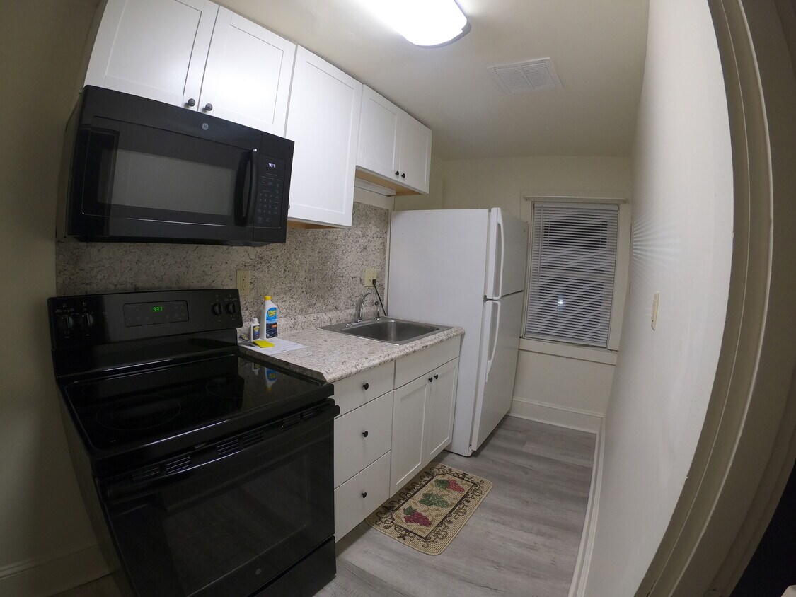 kitchen, flat top electric stove - 3 N Layton Ave