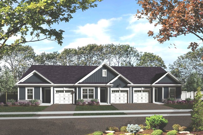 Ranch Style Building - Townhomes @ Oakridge Glen