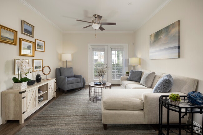 The Savannah - 2BR, 2BA - 1,152SF - Living Room - The Retreat at Sumter