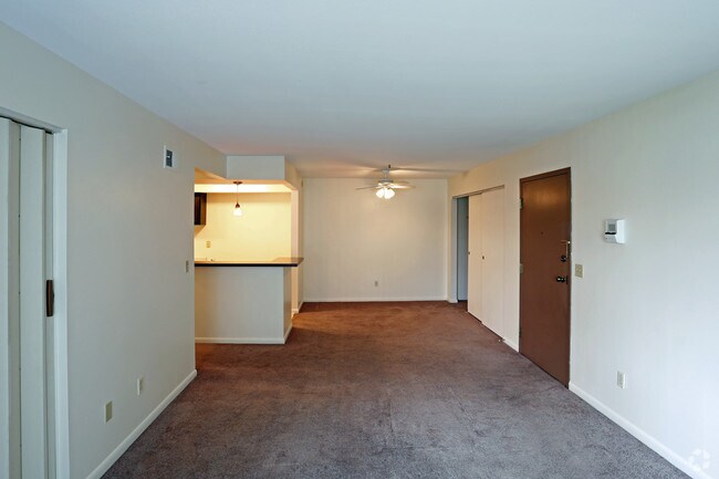Two Bedroom - Living Room - Centurion House Apartments