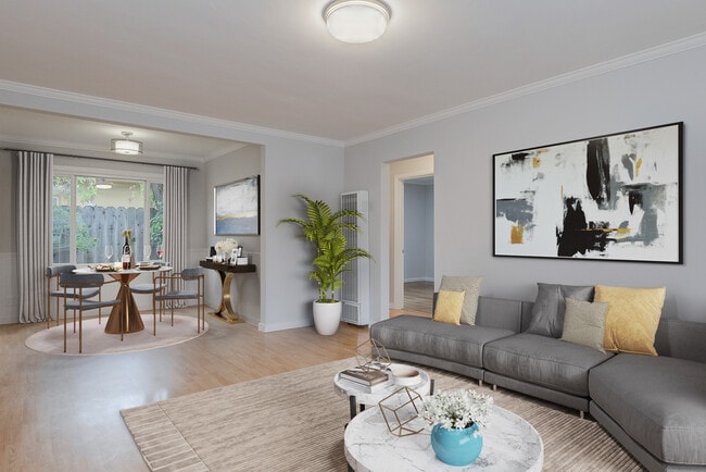 Living Room - 704 Hudson St