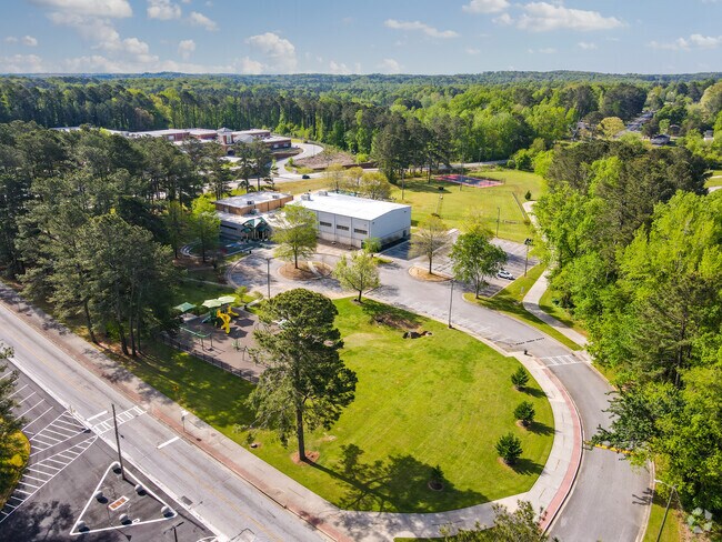 Gresham Park in the Gresham Park neighborhood offers amenities to the public.