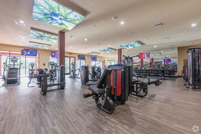 Instalaciones del club de salud: área de fitness - Tuscan Highlands