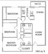 3BR/2BA