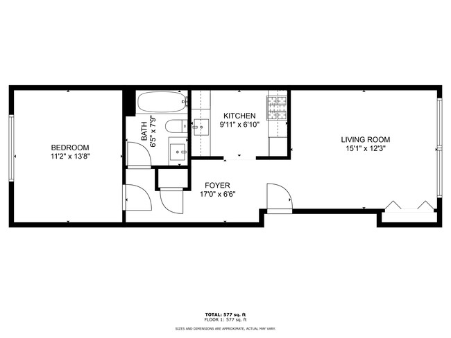 Typical floor plan - The Niche at Roman Gardens