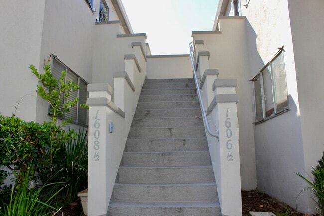 Stairs to Upper Units - 1606 S Bundy Dr
