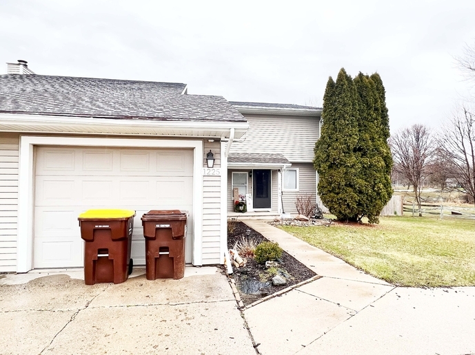 Front Yard and Garage - 1225 Elmwood Rd