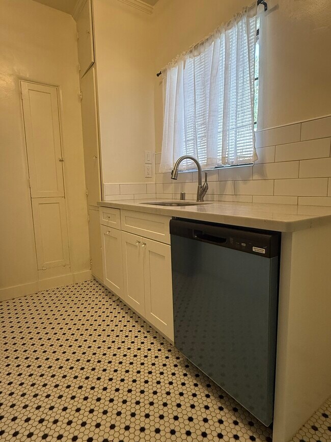 Kitchen with new dishwasher/sink/built-in trash and recycle bins/garbage disposal - 795 N 2nd St