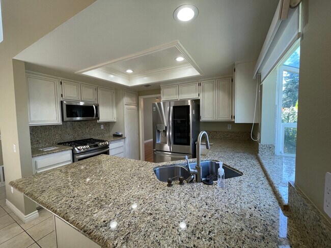 Granite counter tops. all almost new top of the line appliances - 26056 Bancroft St