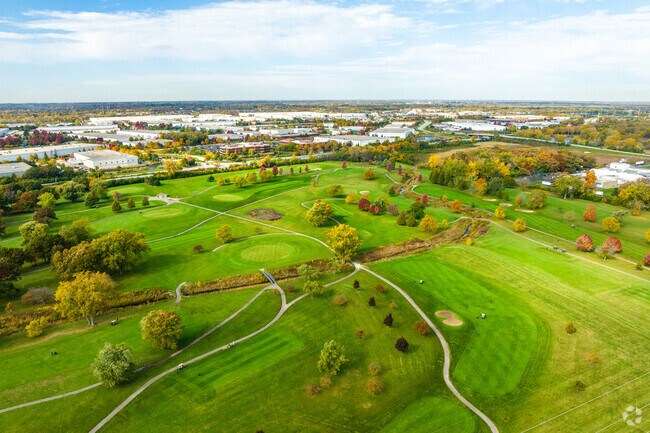 North Chicago's Public Golf Course features a great view.