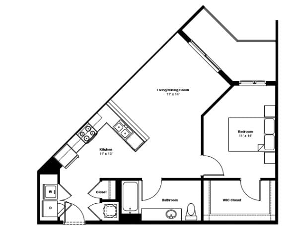 1 D - The George Apartments