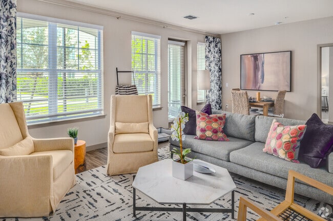 2BR_2BA_1,350SF - Living Room - Versol