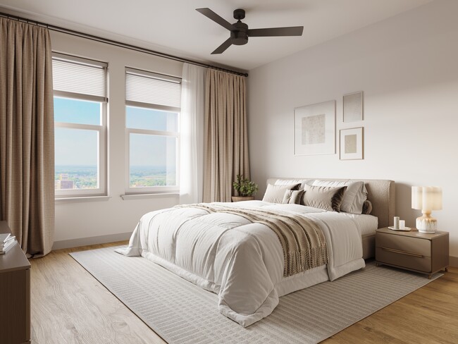 The Flats at Crosspointe Apartment Home Rendering - The Flats at Crosspointe